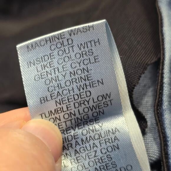 Mac and Me Blue Jeans Skinny Stretch Distressed Y2k Grunge Pull-On Womens Size 2 - Picture 8 of 8